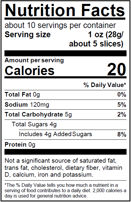 Byler Canning Co. - Wholesale Pickled Vegetables - Byler's Sweet Fire Dill Pickles4