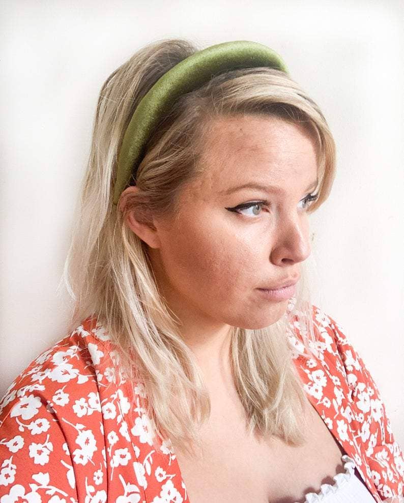 Iris Atelier - Wholesale Fashion Headband - Women's - Padded Velvet Headband - Medium6