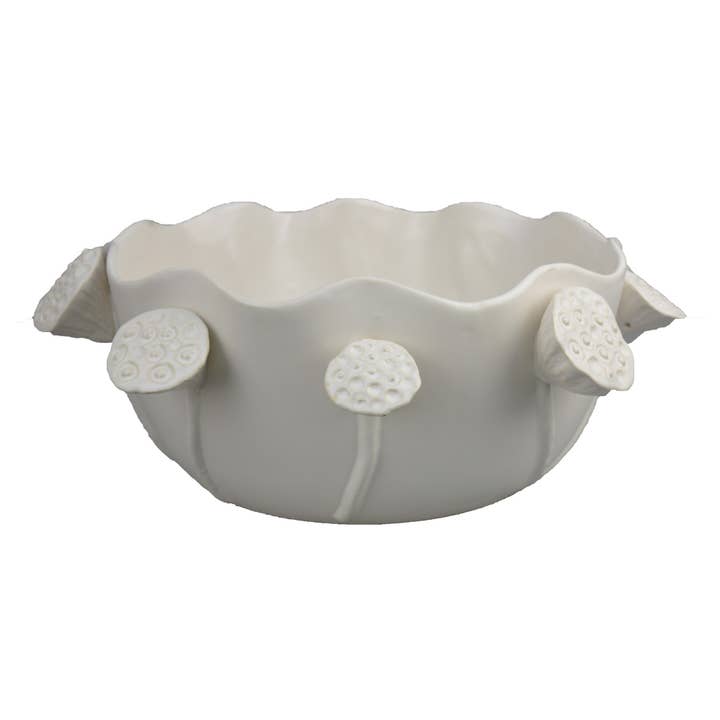 Bianco Ciotole Decorative - 22818 in vendita all'ingrosso su Faire