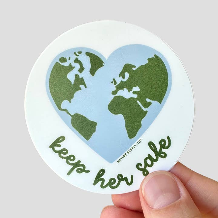 Nature Supply Co - Wholesale Sticker - Keep Her Safe Sticker – Eco-Friendly Gift1