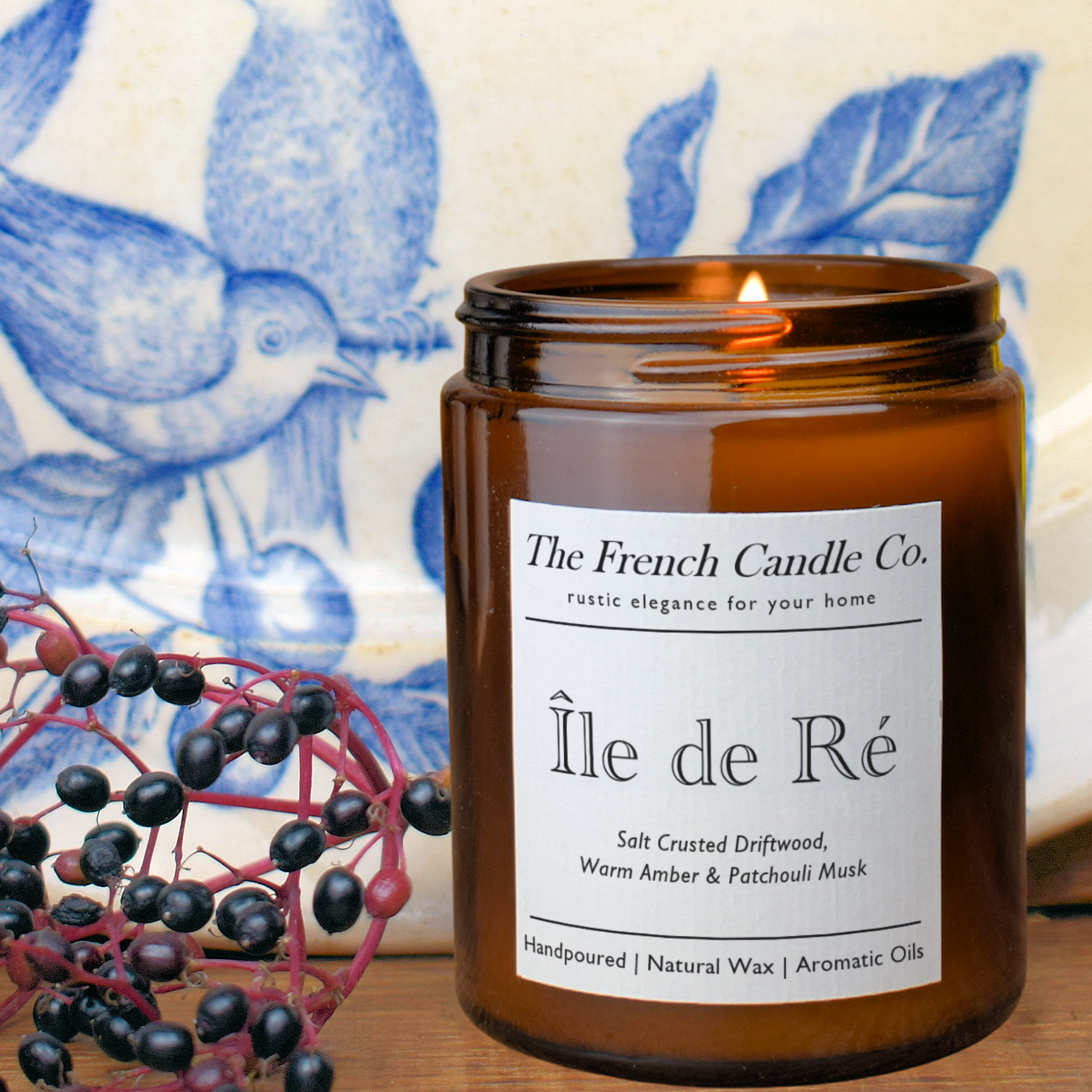 The French Candle Co - Wholesale Pot/gevulde kaars - Île de Ré - Geurkaars uit Frankrijk0