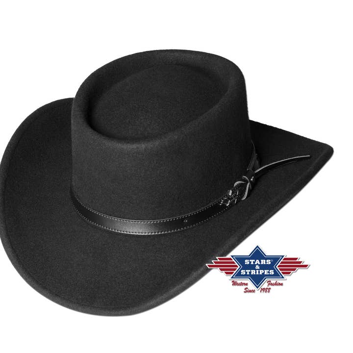 Gorro western de fieltro de lana - Bad Beat para venta al por mayor de Stars & Stripes®