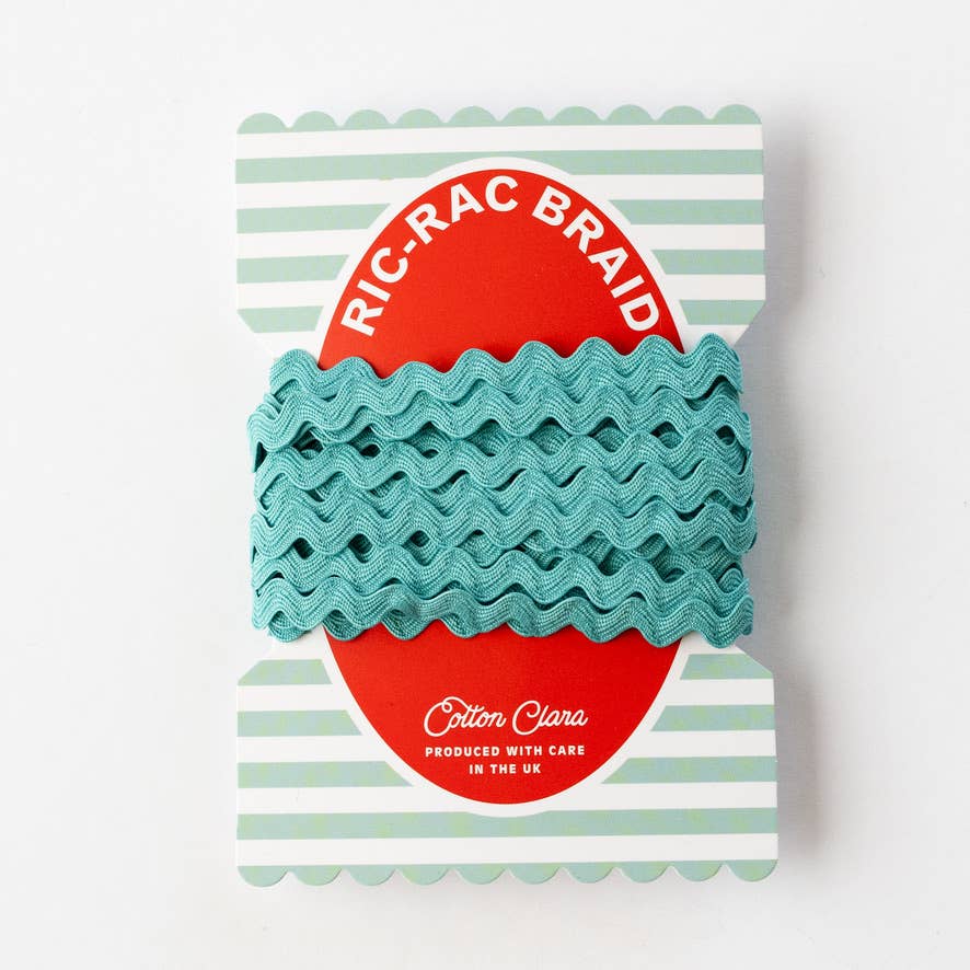 Cotton Clara Craft Kits & Supplies - Venta al por mayor Material para manualidades - 4 metros de cinta ric rac en carrete colorido8