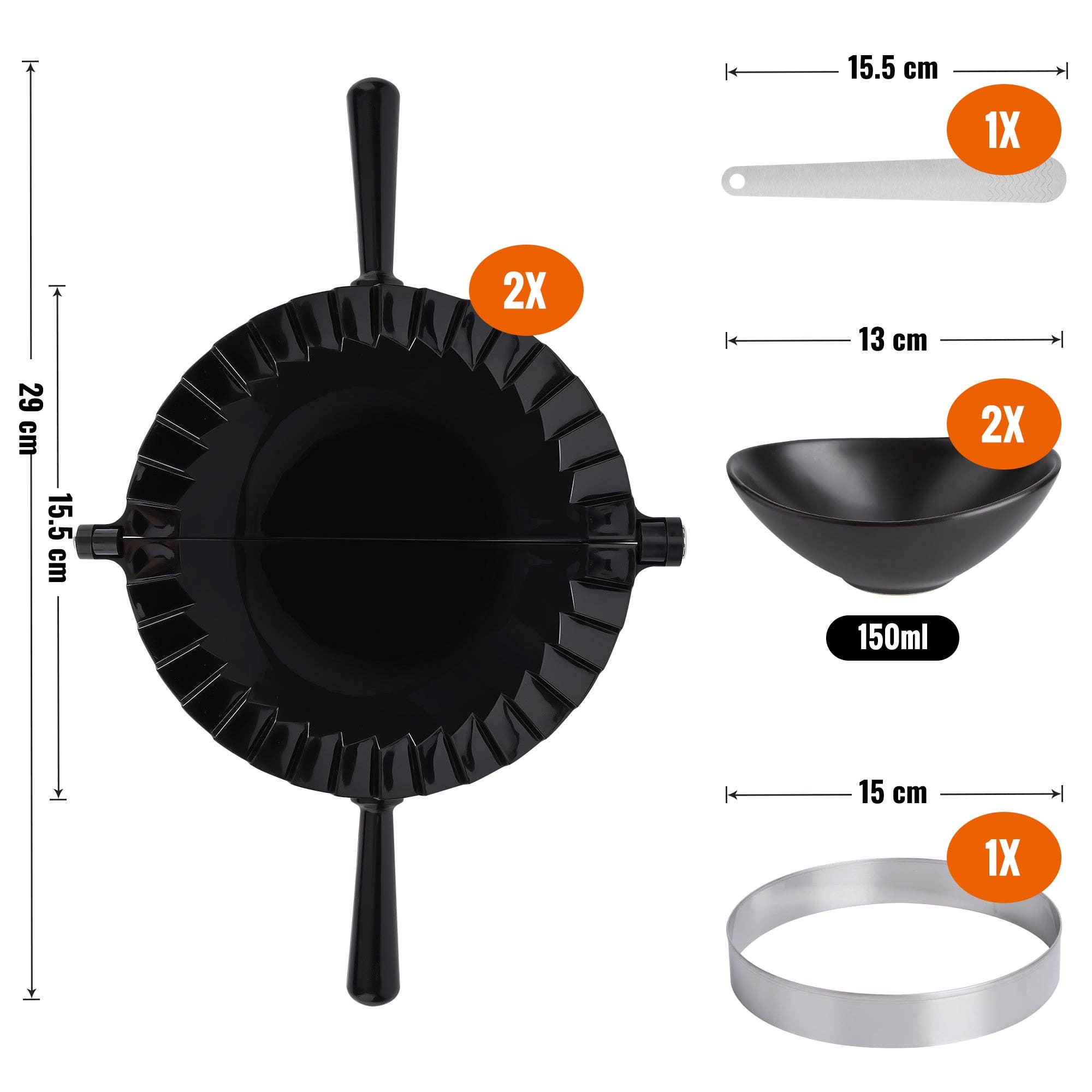 Sayano Deutschland GmbH - Wholesale Kitchen Tool/Gadget - Empanada Maker Set2