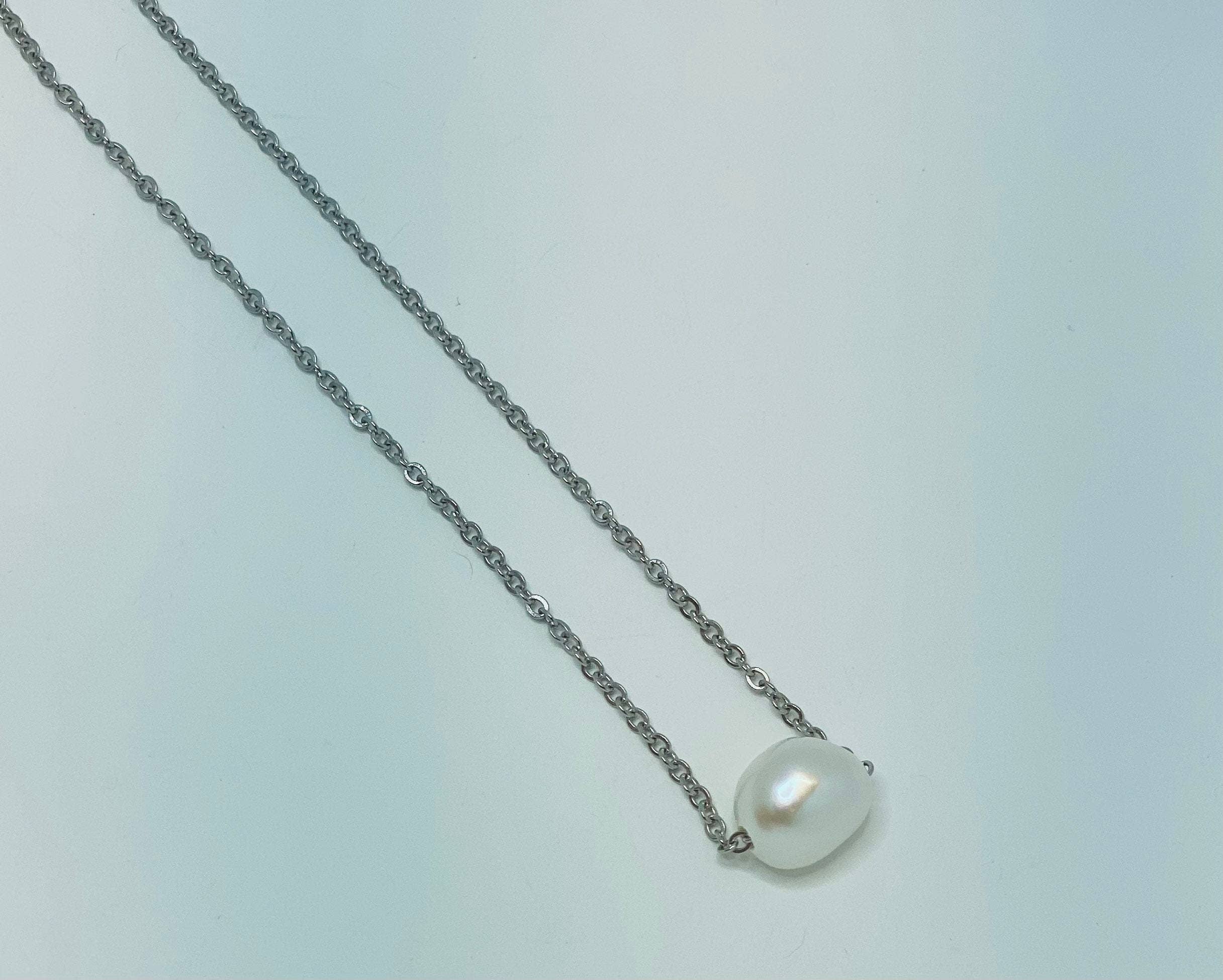 Little Happies Co - Wholesale Beaded/Pearl Necklace - Be strong and courageous, Joshua 1:9, Christian jewelry, Encouragement gift, sympathy gift, cancer gift, grief, depression, Bible scripture5