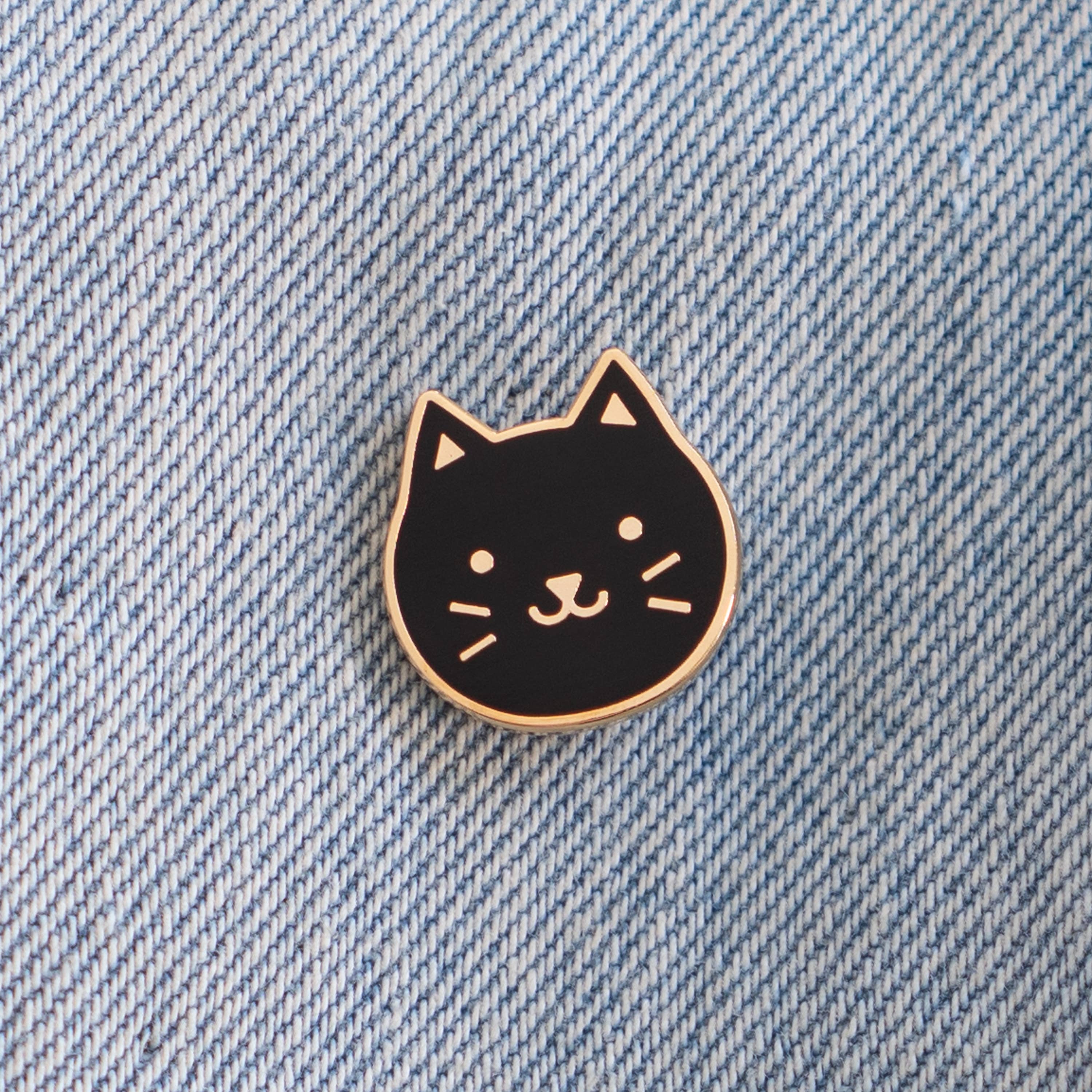 Everyday Olive - Wholesale Lapel Pin/Button - Kitty Pin6