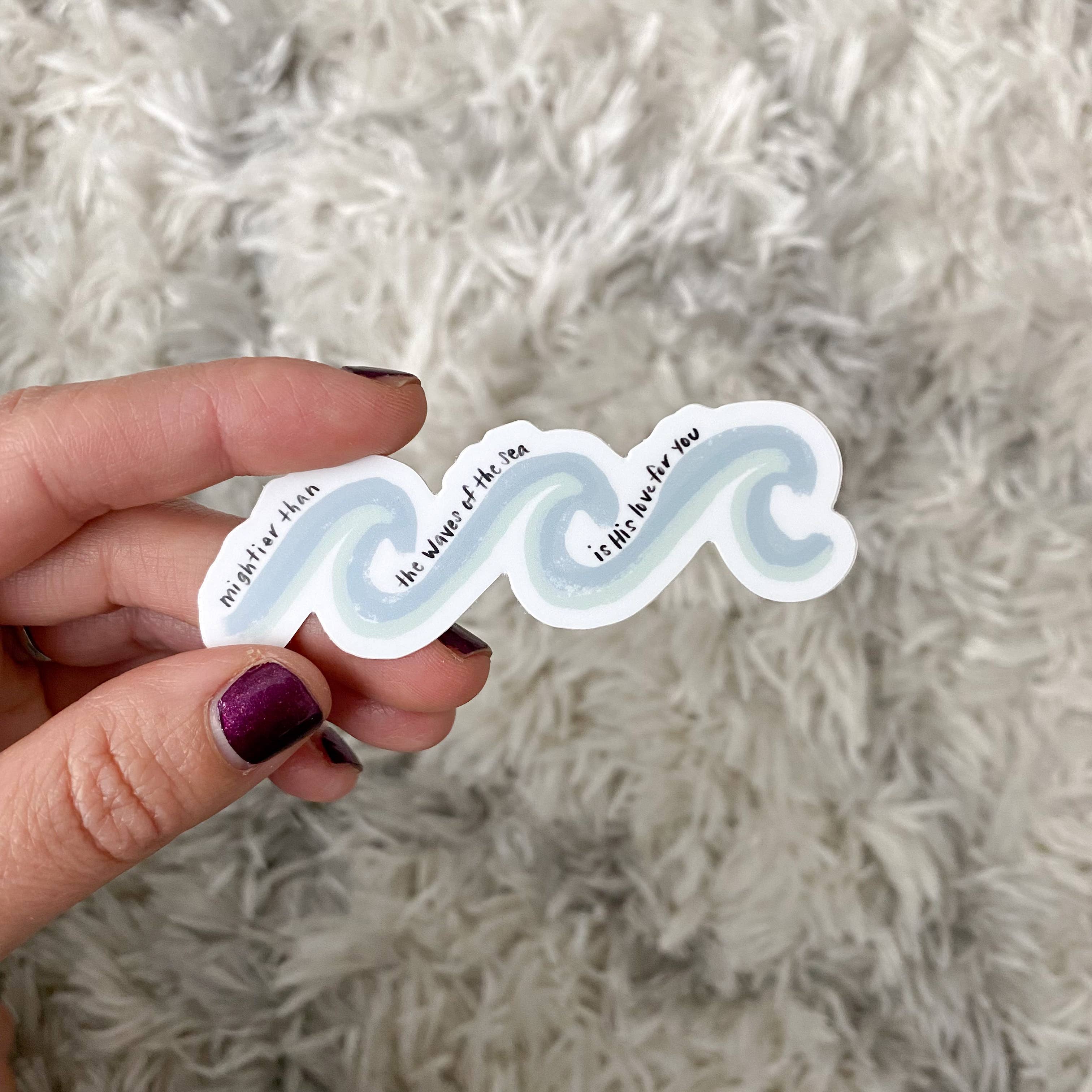 swaygirls - Vendita all'ingrosso Adesivo - Adesivo per versi della Bibbia | Adesivi cristiani | Dio è potente6