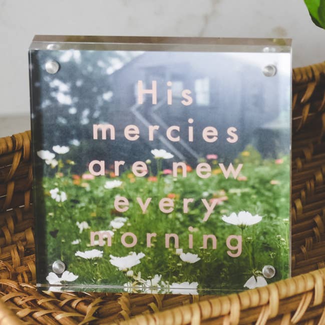 Mercies Art Acrylic for wholesale by The Pen + Piper