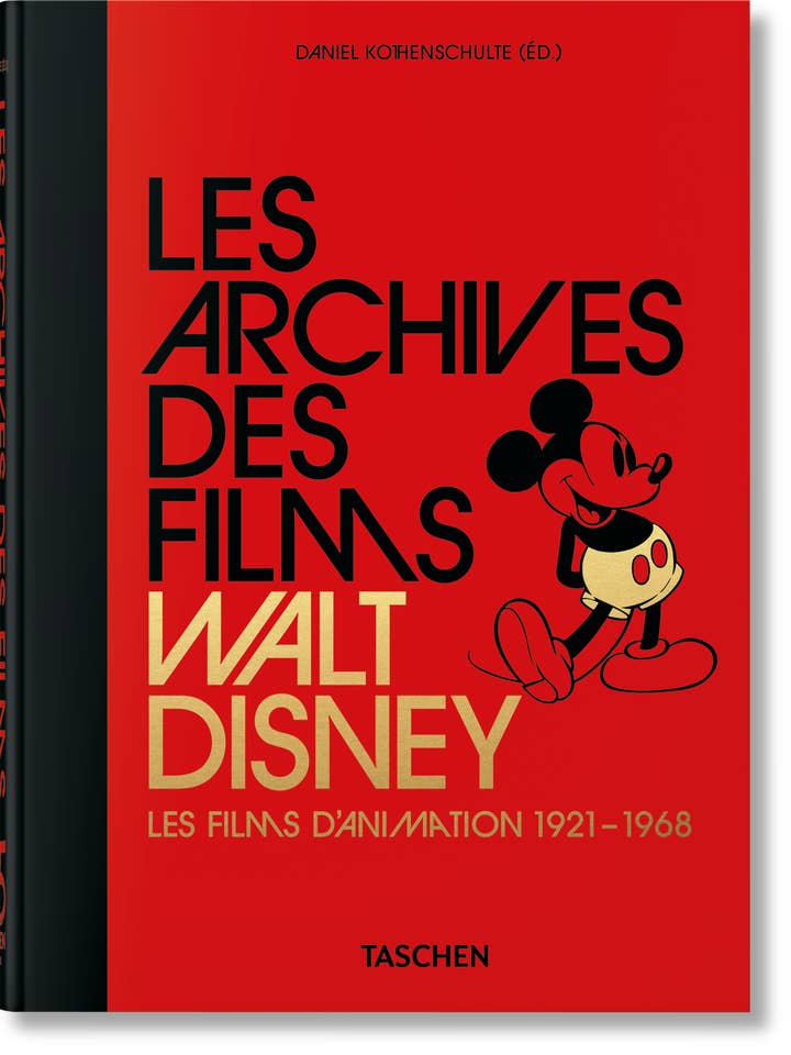 Les Archives des films Walt Disney. Animationsfilmene 1921–1968. 45. udgave. (Fransk) for engroshandel hos TASCHEN Europe