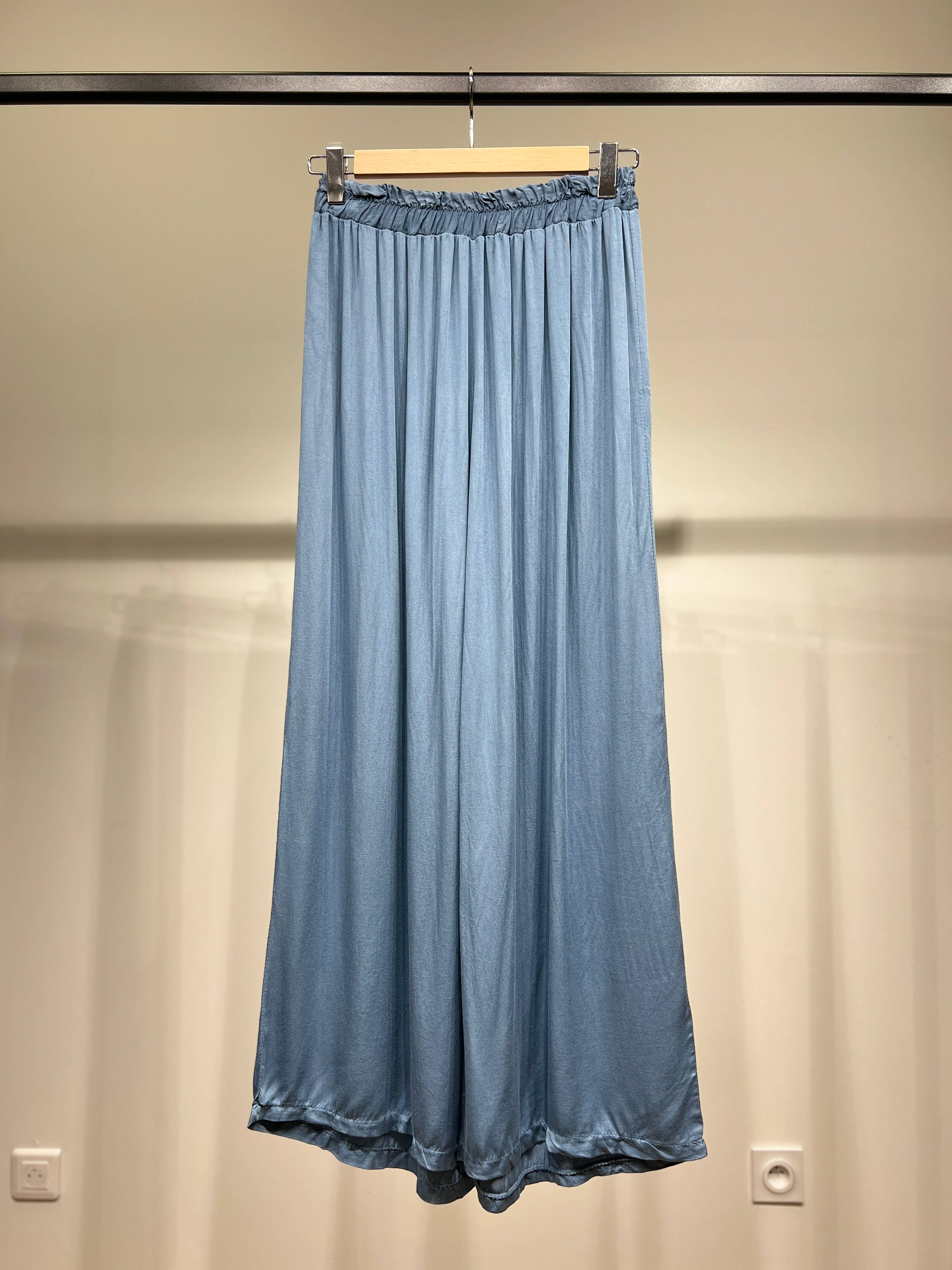 L'Emotion – wholesale Pants – Women's – Wide Fluid Pants with Elastic Waist 100% Viscose12