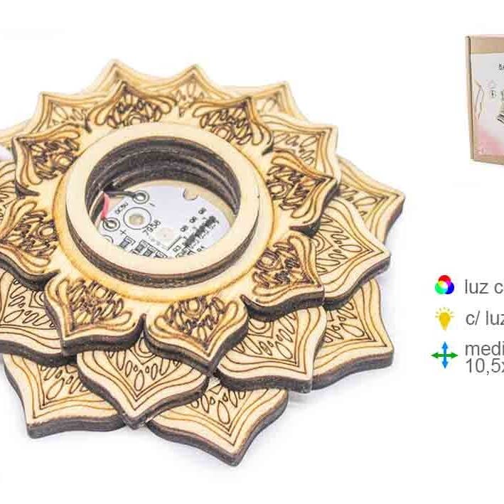 Esoterica Arte - Wholesale Accent/Desk Lamp - Mad Base. Led Mix Color-Usb Light 10.5x2x3.3cm0