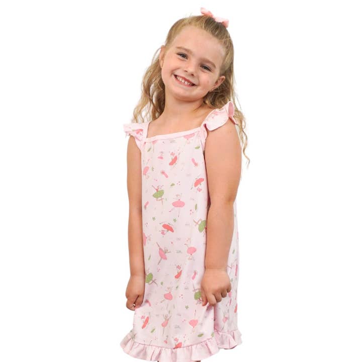 Ballerina Pima Cotton Nightgown for wholesale by MARCELA