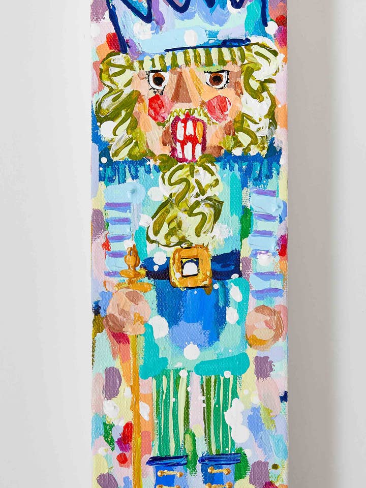 Mickey Nutcracker Holiday Art for wholesale by Court&Co.