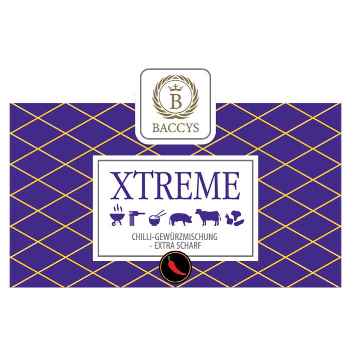 BACCYS spice mix - XTREME for wholesale by BACCYS