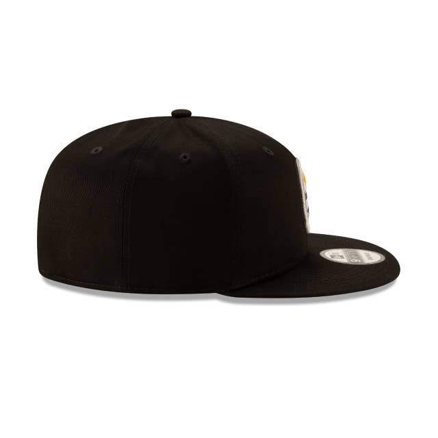 Rat City Skate Shop – wholesale Keps med platt skärm – Unisex – Pittsburgh Steelers 9fifty New Era Svart Snapback-keps