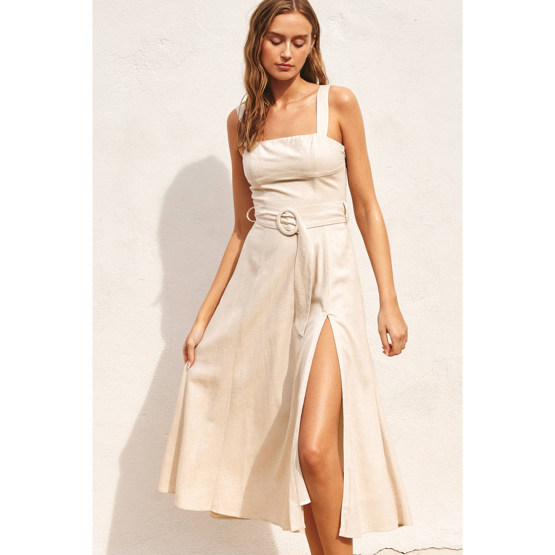 Dress Forum - Vendita all'ingrosso Vestito - Donna - Abito Midi con Fibbia Heaven Sent13