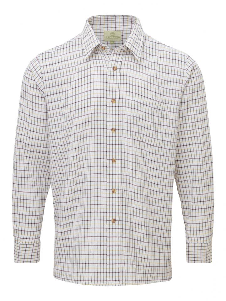 Fort Workwear - Wholesale Button Down Shirt - Men's - Fort Workwear Men’s Tattersall Check Shirt1