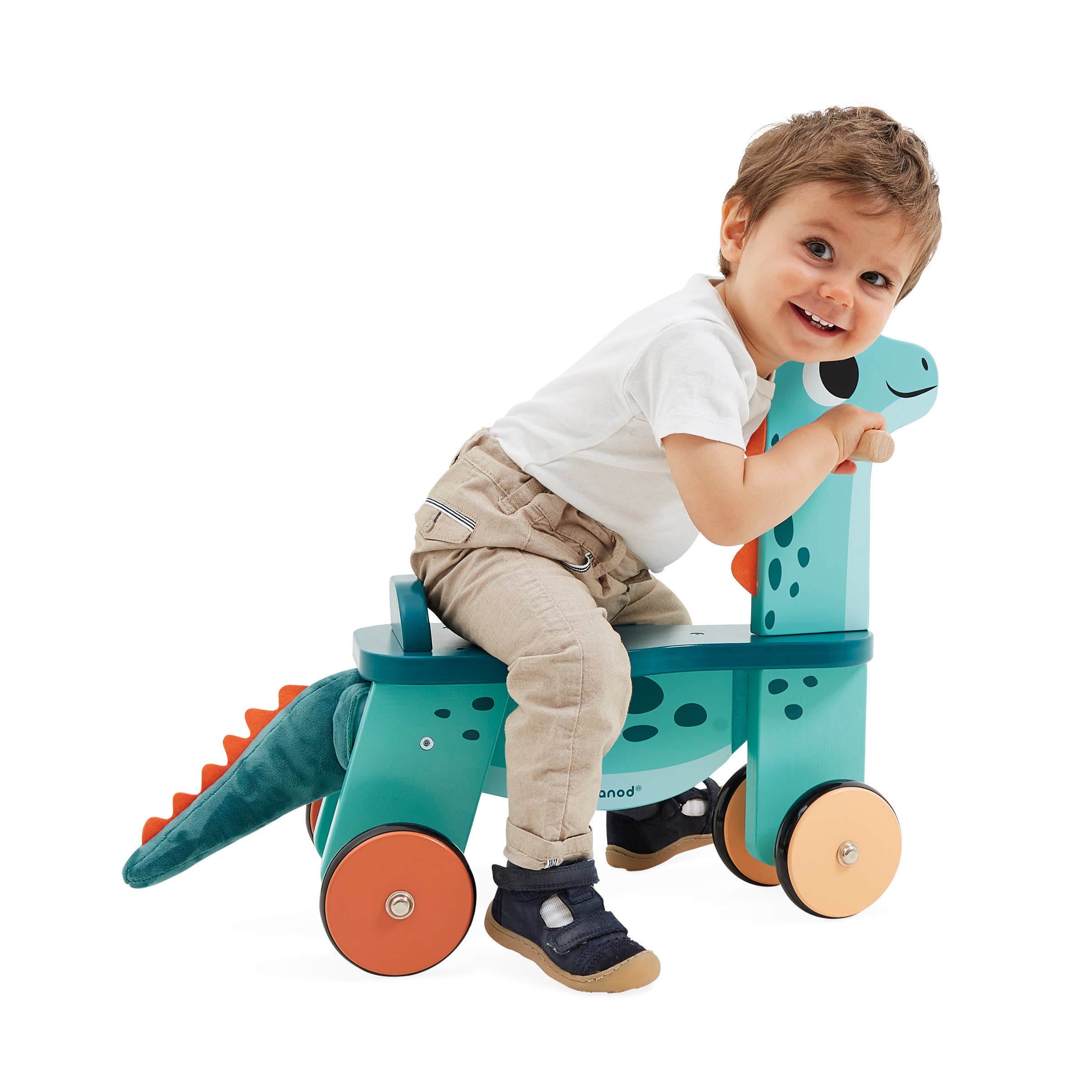Janod - Wholesale Bike/Scooter - Kids - Dino | Ride-on | Portosaurus | 12 months+10