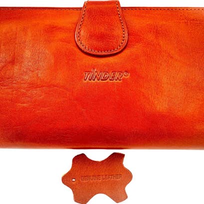 Brangio (Italy) Company Inc. – Engroshandel Tegnebog - Dame – Tinder ægte læder clutch pung10