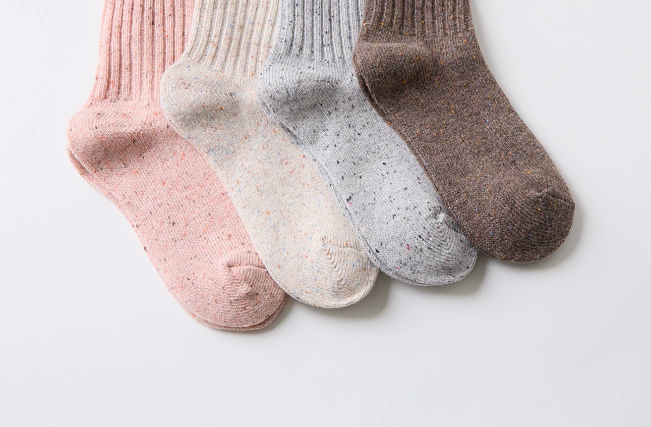 Happy Knits – wholesale Socks – Women's – Women’s Wool Blend Crew Socks – Warm & Cozy Winter Style14
