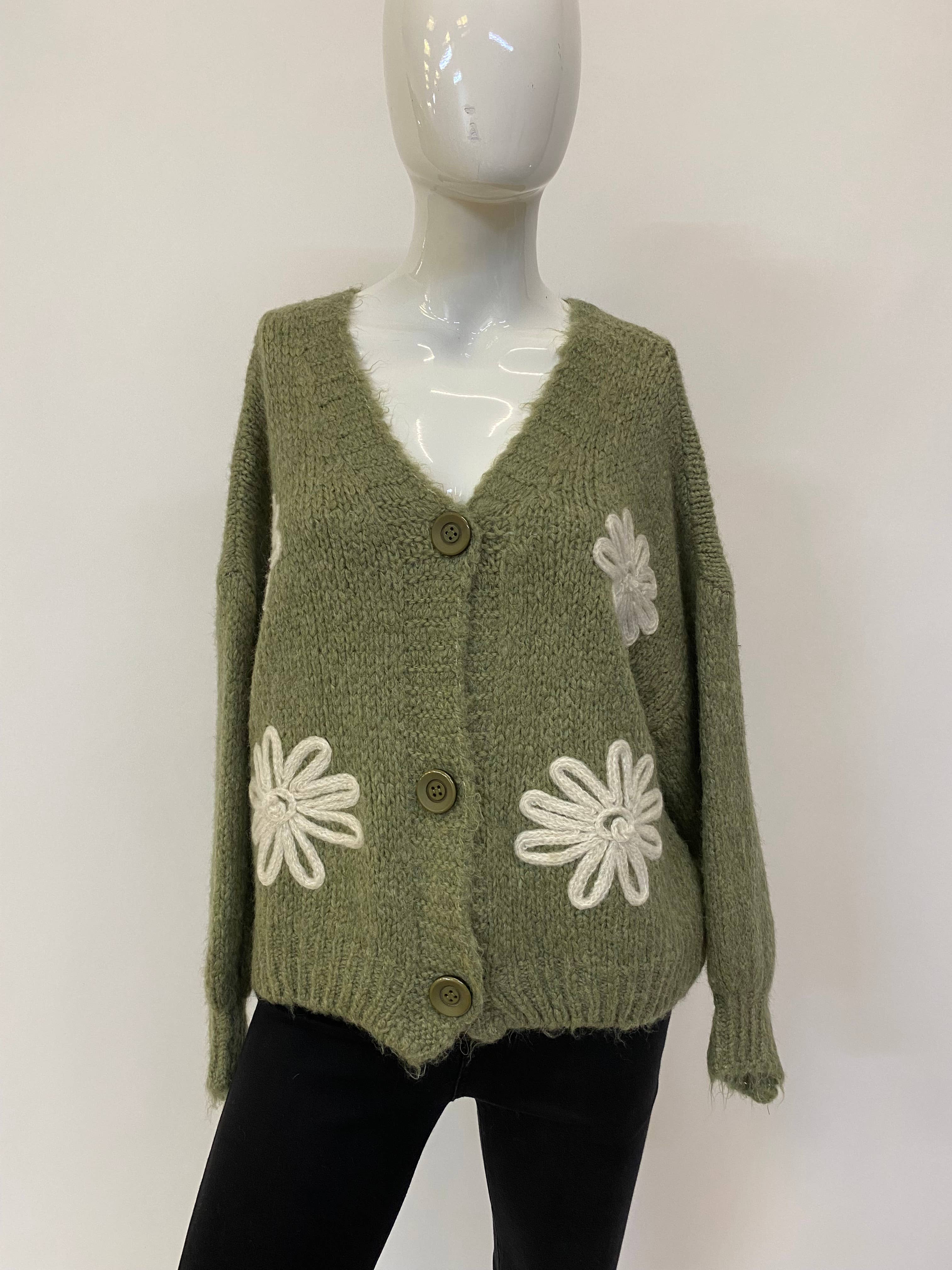 ORNELLA PARIS - Vendita all'ingrosso Cardigan - Donna - Cardigan ricamato LEL-G307798