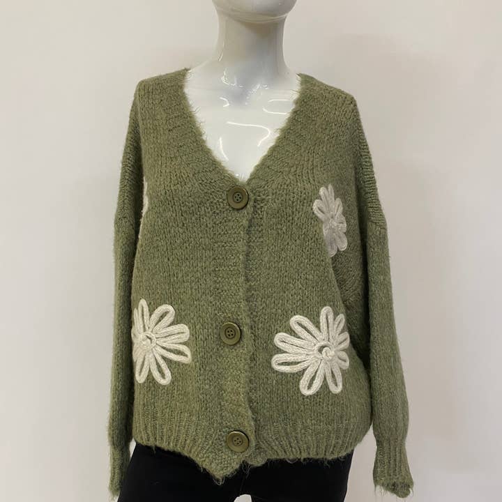 ORNELLA PARIS - Vendita all'ingrosso Cardigan - Donna - Cardigan ricamato LEL-G307798