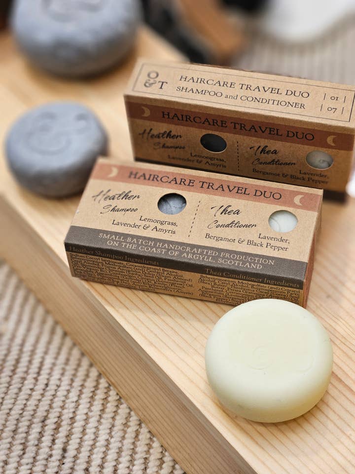 Haarverzorging Travel Duo voor wholesale door Oat & Thistle
