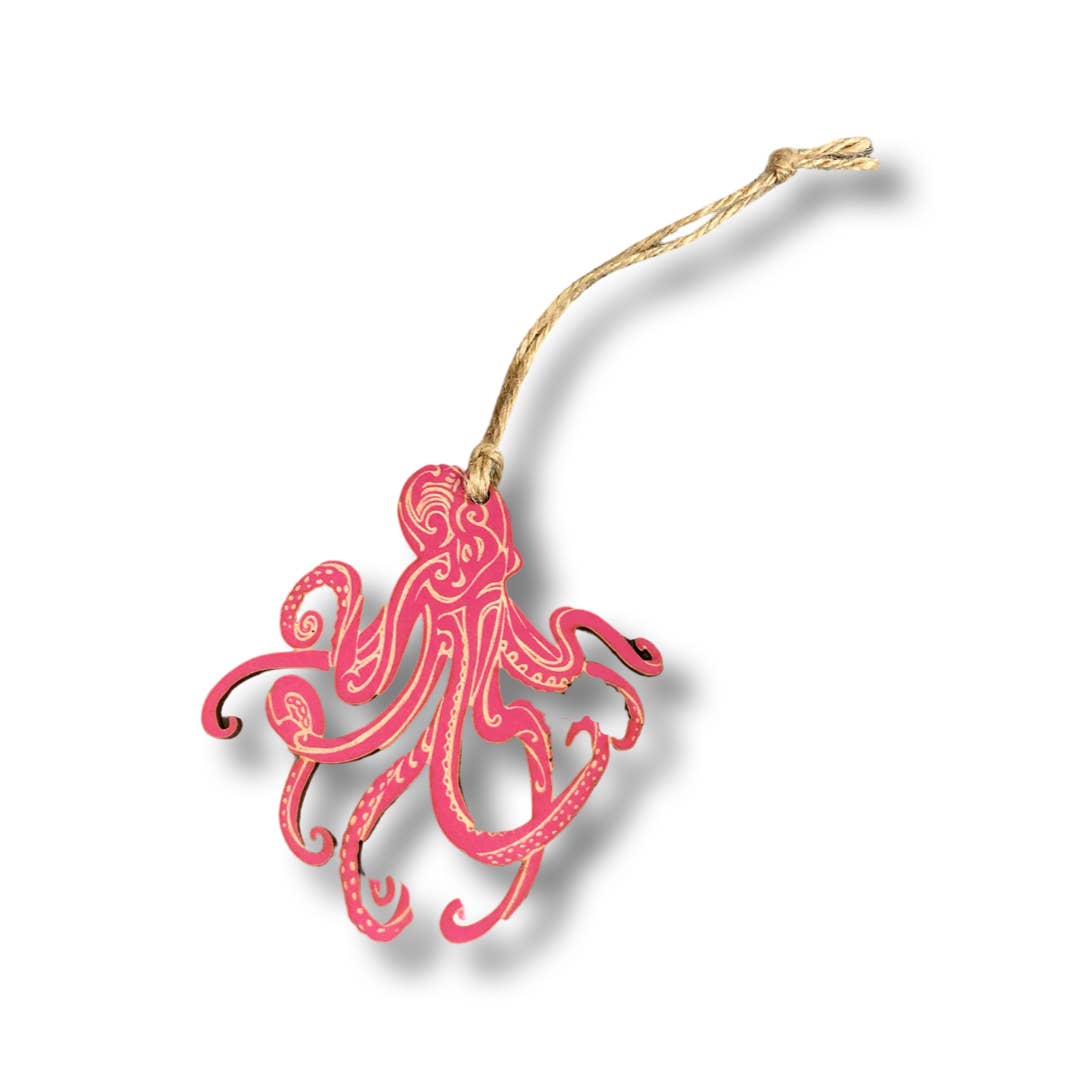 Mermaid of Hilton Head - Vendita all'ingrosso Decorazione - Decorazioni di Natale in legno con tema vita marina e oceano8