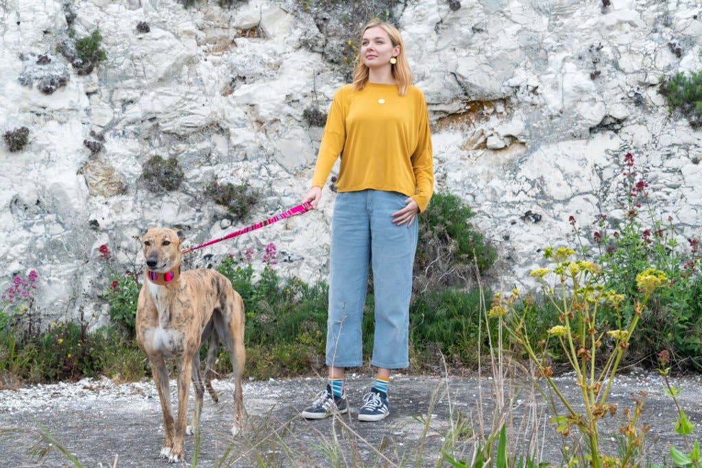 Hiro + Wolf - Wholesale Pet Collar - Dog - Inca Pink Hound Collar4