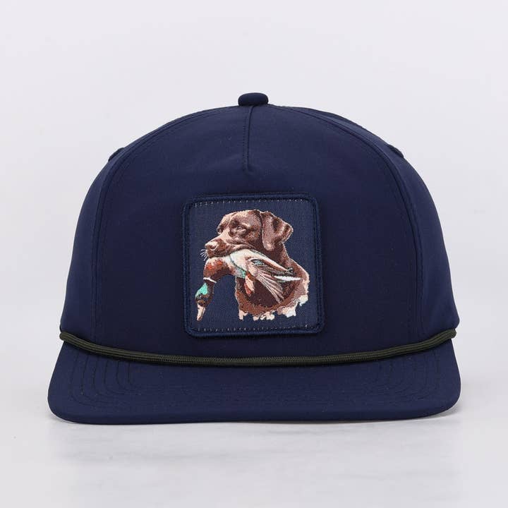 Chapeau en corde pour Labrador chocolat pour la vente par Little Kideauxs