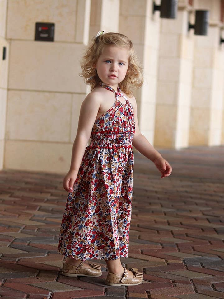 SISSYMINI – Großhandel Kleid – Kinder – Pullover mit Glockenmuster für Mädchen und Kleinkinder | 747-50