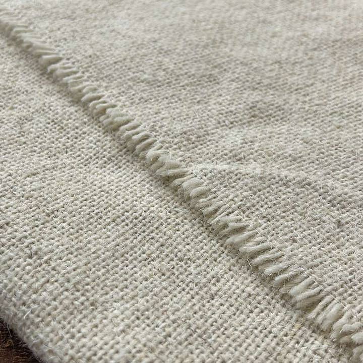 Sustainable Rope Ltd - Wholesale Fabric - 100% Welsh Wool Natural Fabric - 10.5ppi4