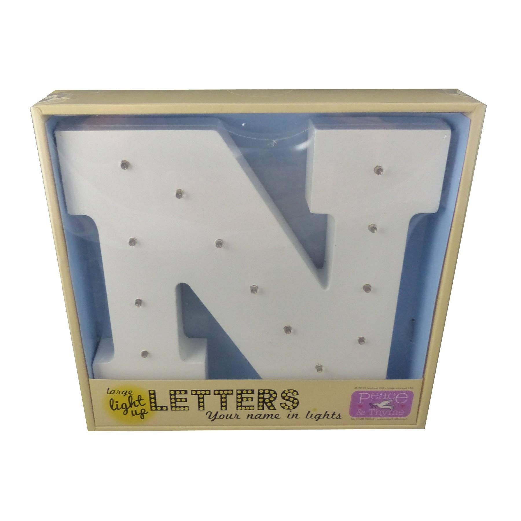 Instant Gifts International - Vente Pancarte - Grandes lettres lumineuses14