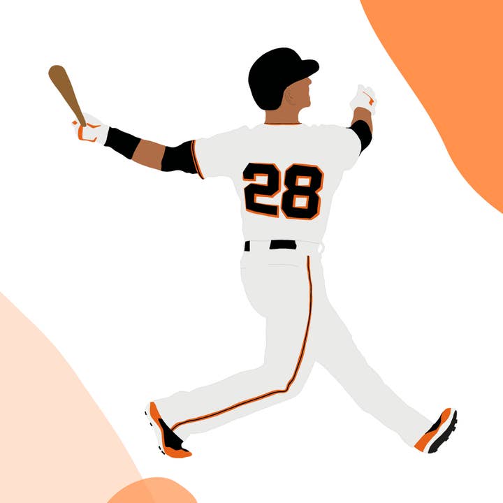 Buster Posey Sticker for wholesale by Erin Tucci Designs