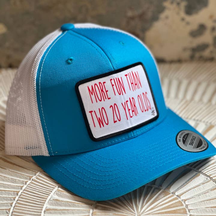 Crooked Halo - Wholesale Trucker hat – Unisex - Two 20 year olds Hat (Multi Color Options)21