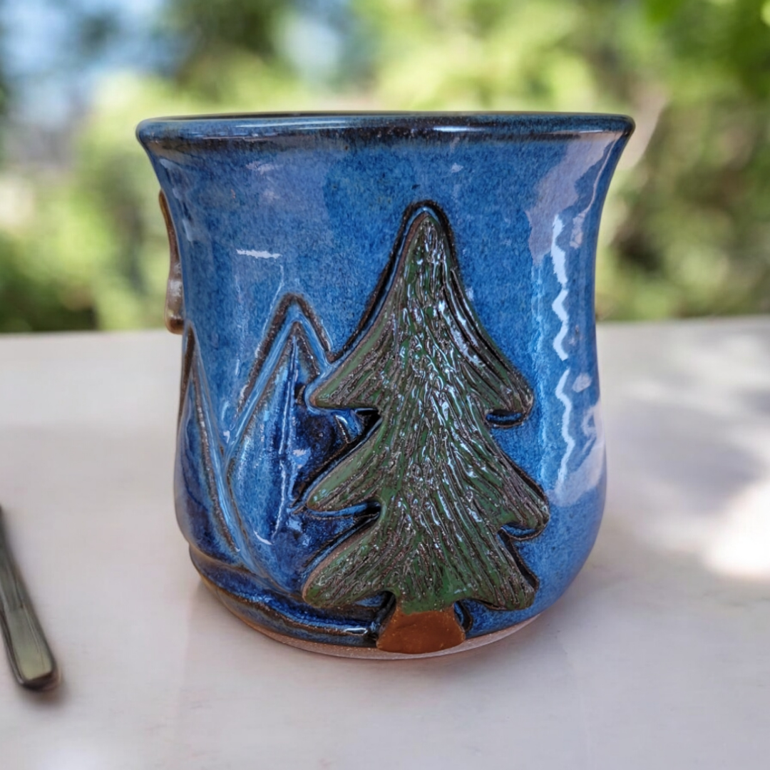 MudWorks Pottery - Wholesale Coffee Mug - Mountain Mug2
