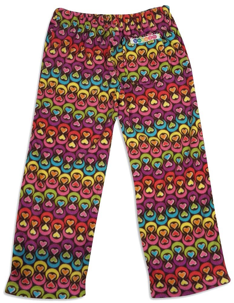 Eastern Off Price – calças de pijama - Crianças por atacado – Calça para dormir Bee Posh Girls Cozy Fleece Pijama Lounge9