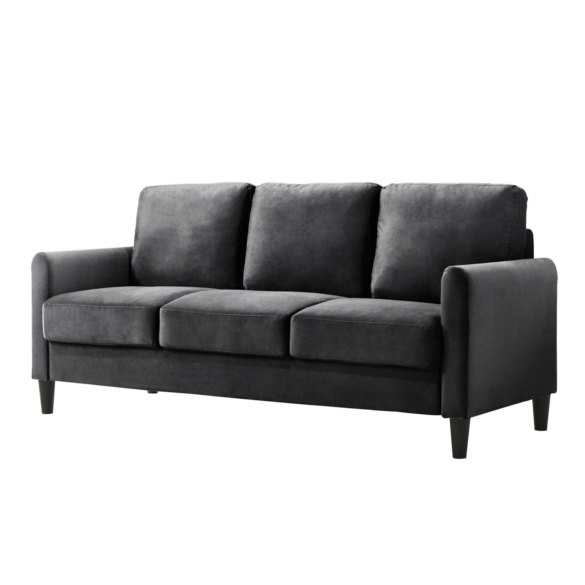 Home Design - Wholesale Sofa - Home Design Airell Velvet Arm Sofa6