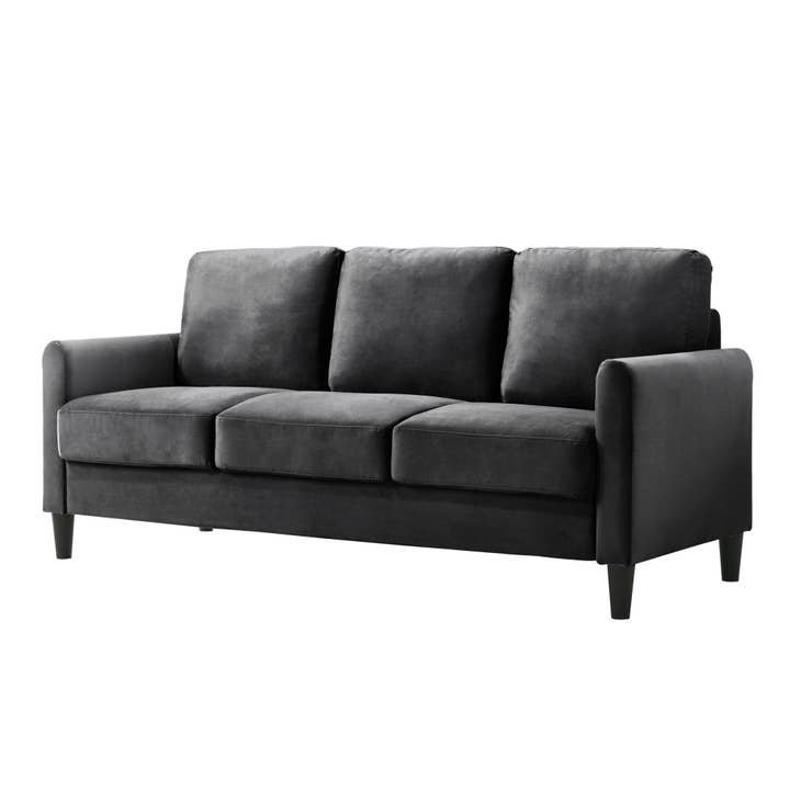 Home Design - Wholesale Sofa - Home Design Airell Velvet Arm Sofa6