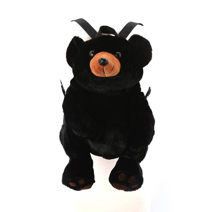 COMECO INC - Vendita all'ingrosso Zaino - Donna - Zaino in peluche Black Bear3