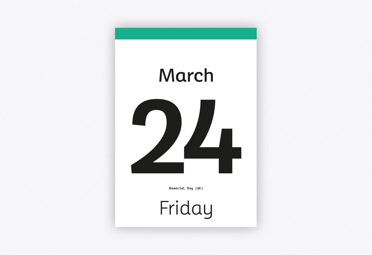 Verlag Hermann Schmidt – Calendário por atacado – Typodarium 2023 - Calendário tipográfico de 365 dias15