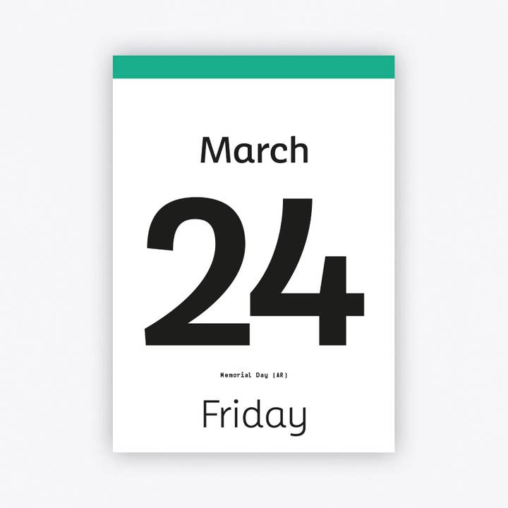 Verlag Hermann Schmidt – Calendário por atacado – Typodarium 2023 - Calendário tipográfico de 365 dias15