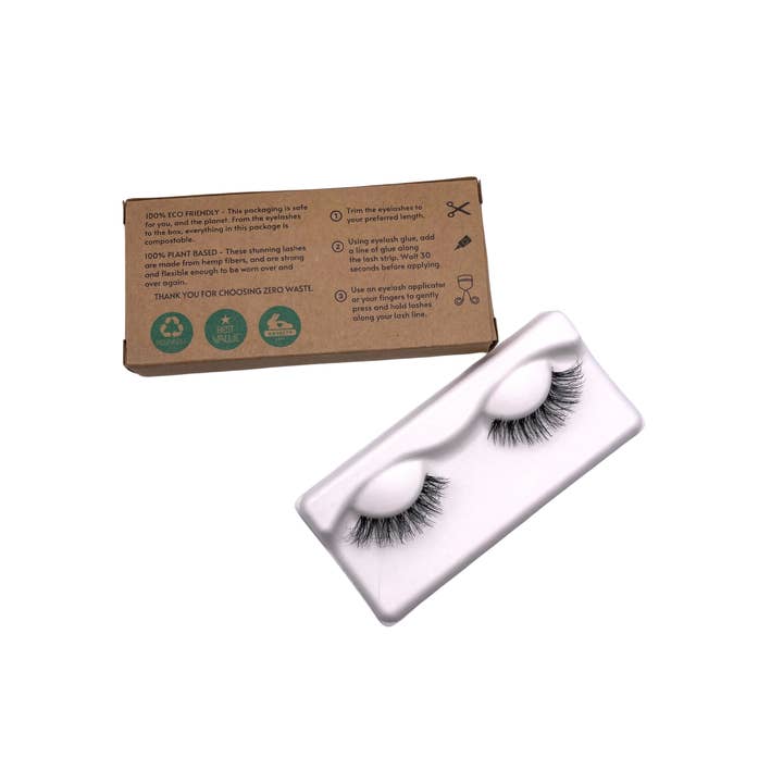 Wild Beauty - Wholesale False/Fake Eyelashes - Hemp Fiber Biodegradable Strip Lashes2