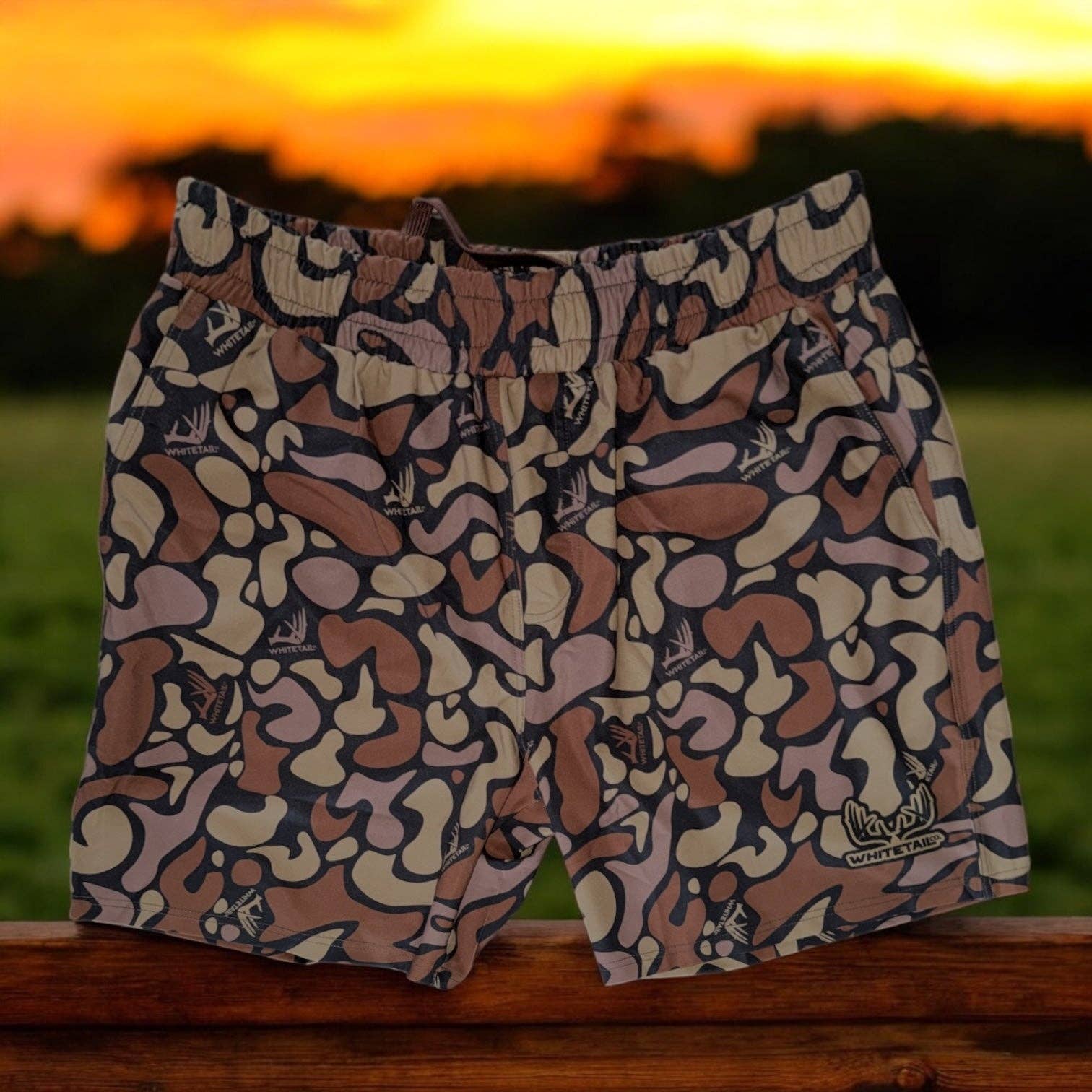 Grassy Creek Designs - Wholesale Shorts - Men's - Whitetail Co. Hunt Camp Shorts Old Dark Camo3