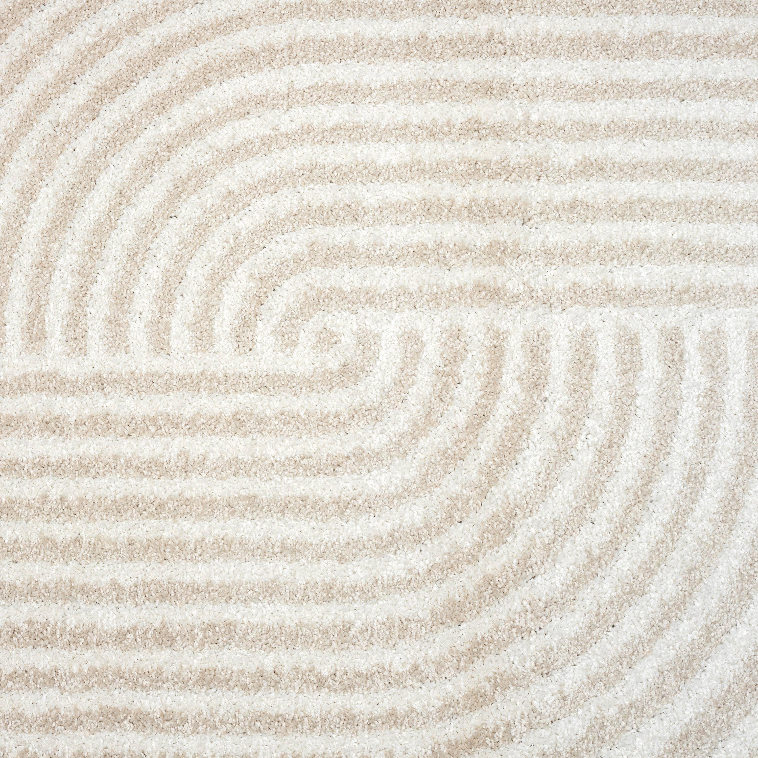 Abani Rugs - Wholesale Area Rug - Abani Rugs Nuevo Beige Arch Pattern Knot Area Rug8