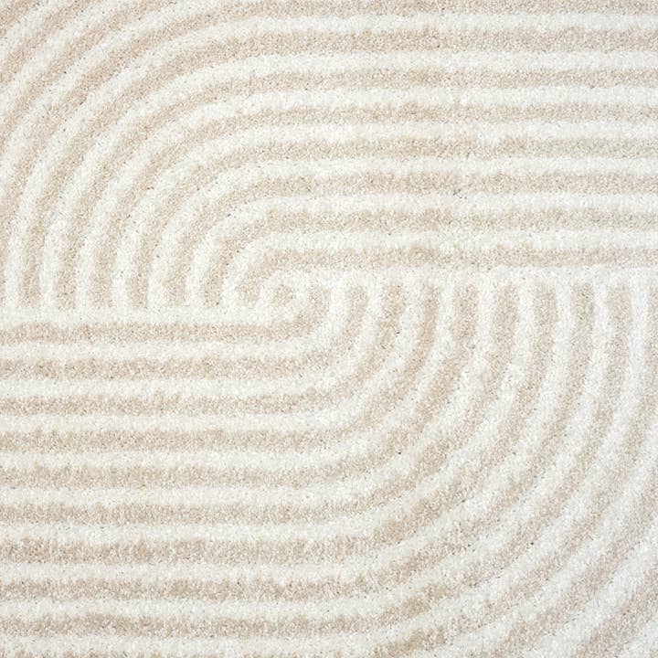 Abani Rugs - Wholesale Area Rug - Abani Rugs Nuevo Beige Arch Pattern Knot Area Rug8