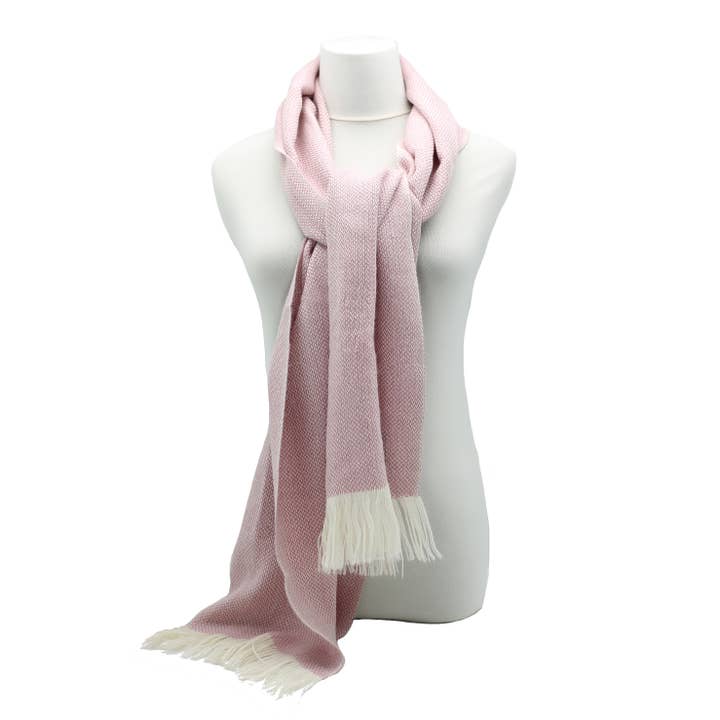 Supplement D'AM - Vente Écharpe – femme - Shawl Constance in Baby Alpaca Wool Light Pink
