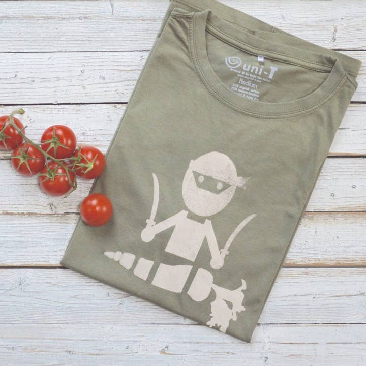 Camiseta Veggie Ninja para hombre para venta al por mayor de Uni-T