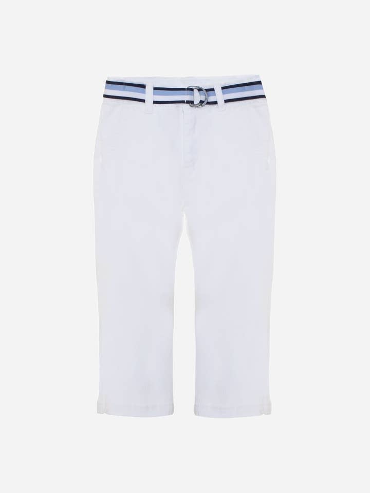 Witte keperstof jongensbroek voor wholesale door Patachou