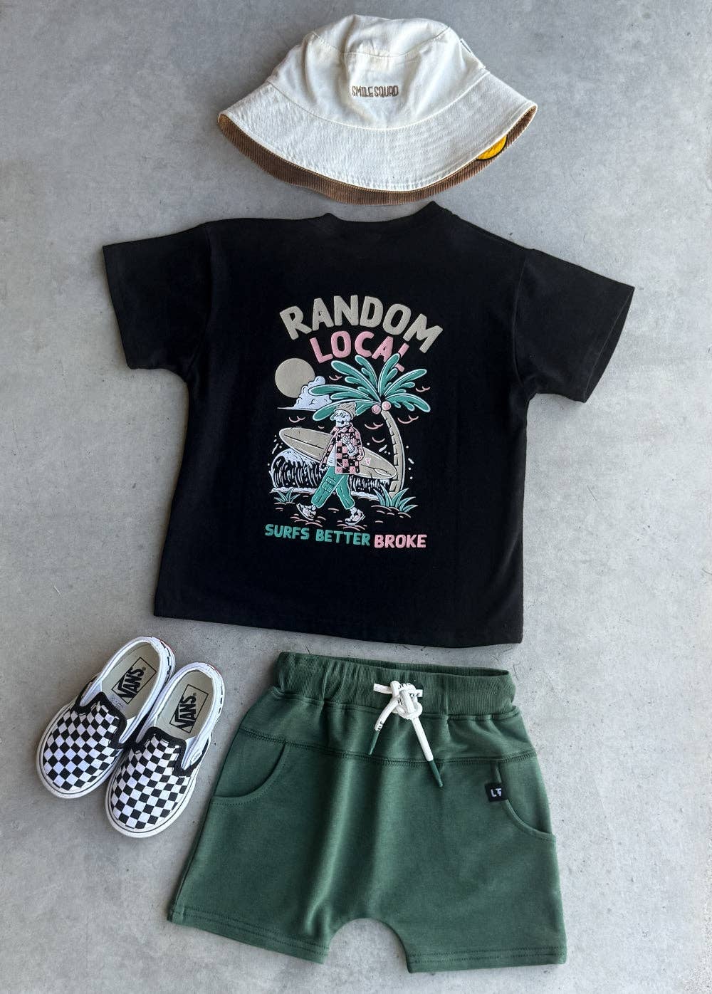 Little Trouble - Wholesale Screen Printed T-Shirt - Kids - Random Local T-Shirt3